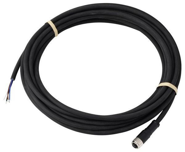 Produktbild: TRU COMPONENTS TC-13751948 Anschlussleitung M8 x 1 Buchse, gerade 5m Polzahl Sensoren: 4 1St.