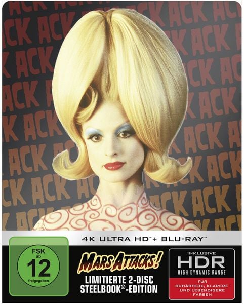 Mars Attacks - Steelbook (4K-UHD+Blu-ray)