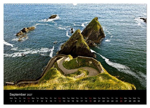 Produktbild: Kerry - Ireland's Romantic Southwest (High Quality Premium Wall Calendar 2027 DIN A2 landscape),CALVENDO 12 Month Wall Calendar