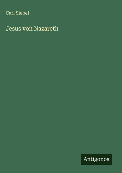 Produktbild: Jesus von Nazareth