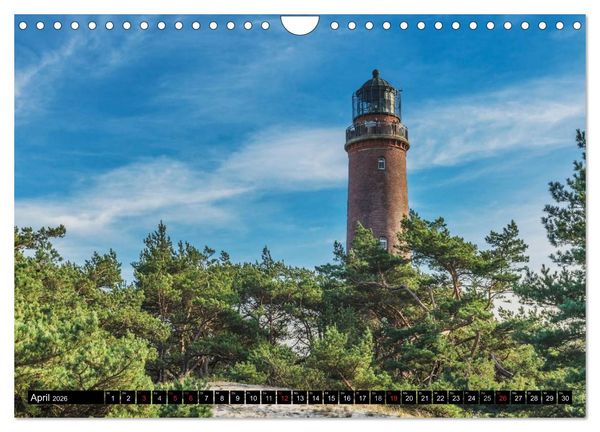 Produktbild: Die Ostseek&uuml;ste in Mecklenburg-Vorpommern (Wandkalender 2026 DIN A4 quer), CALVENDO Monatskalender