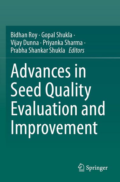 Produktbild: Advances in Seed Quality Evaluation and Improvement