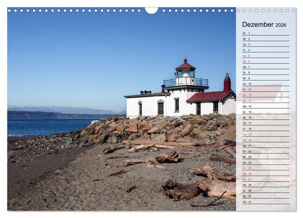 Produktbild: Eine Reise nach Seattle (Wandkalender 2026 DIN A3 quer), CALVENDO Monatskalender