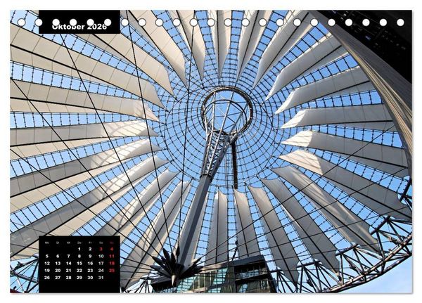 Produktbild: Architektur - Bauwerke mit k&uuml;nstlerischer Gestaltung (Tischkalender 2026 DIN A5 quer), CALVENDO Monatskalender