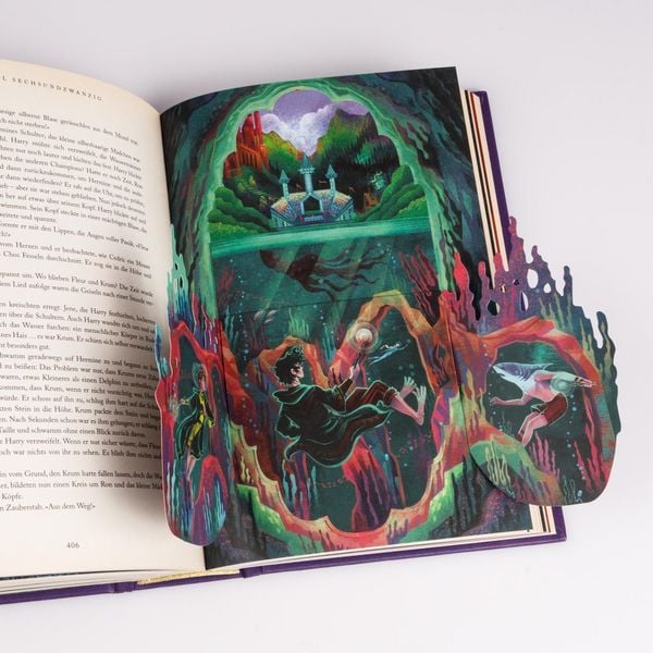 Produktbild: Harry Potter und der Feuerkelch (Papierkunst-Edition mit 3D-Aufklapp-Elementen 4)
