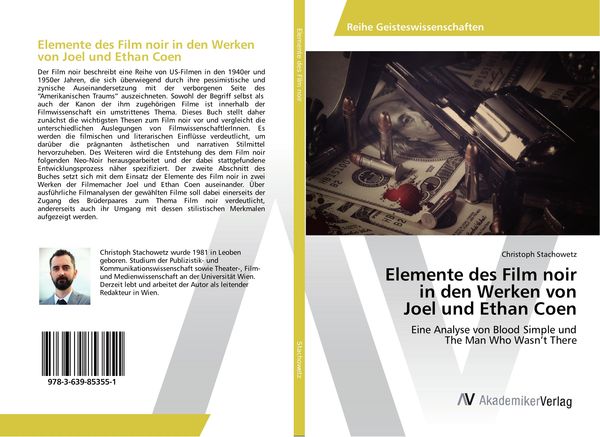 Produktbild: Elemente des Film noir in den Werken von Joel und Ethan Coen