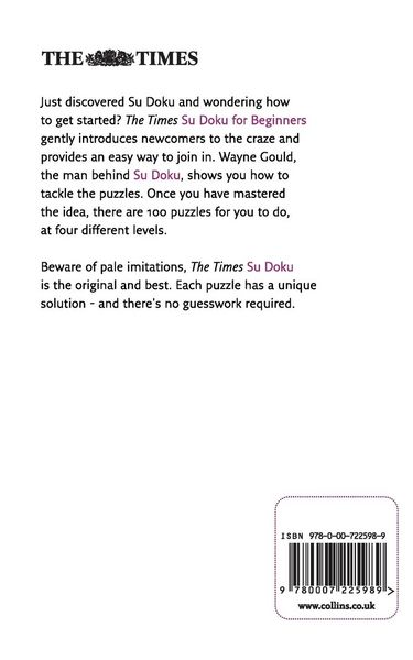 Produktbild: The Times Su Doku for Beginners
