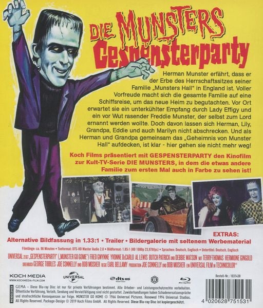 Produktbild: Die Munsters: Gespensterparty
