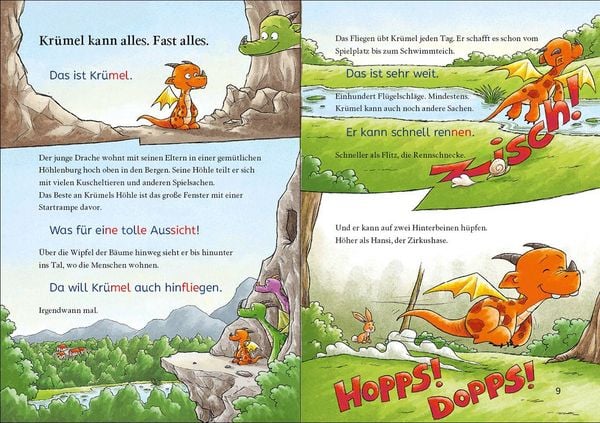 Produktbild: Lesel&ouml;wen - Komm, wir lesen gemeinsam! - Der kleine Drache Kr&uuml;mel