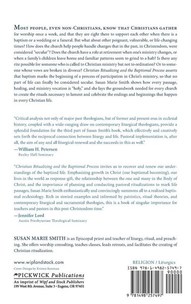 Produktbild: Christian Ritualizing and the Baptismal Process