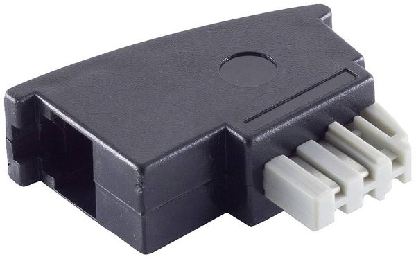 Produktbild: Shiverpeaks Fax Adapter [1x TAE-N-Stecker - 1x RJ11-Buchse 6p4c] Schwarz