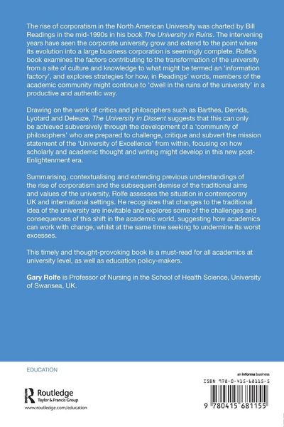 Produktbild: The University in Dissent