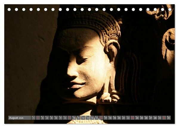 Produktbild: Kambodscha &bull; Angkor Wat (Tischkalender 2026 DIN A5 quer), CALVENDO Monatskalender