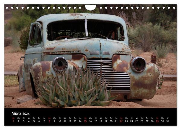 Produktbild: Faszination Namibia - Oldtimer mal anders (Wandkalender 2026 DIN A4 quer), CALVENDO Monatskalender