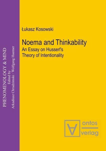 Produktbild: Noema and Thinkability