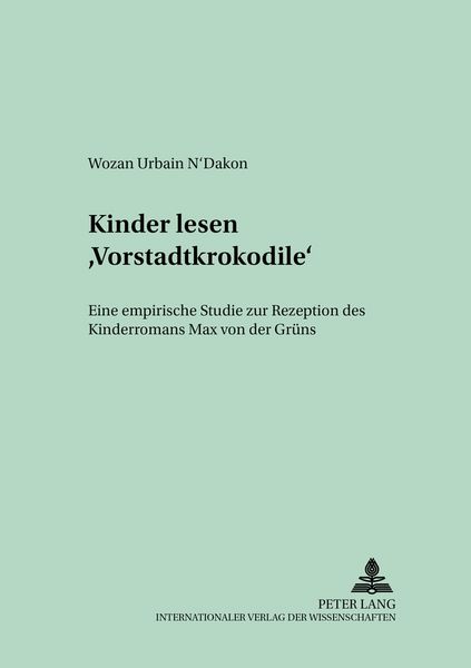 Produktbild: Kinder lesen &laquo;Vorstadtkrokodile&raquo;