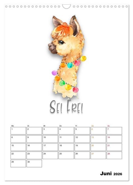 Produktbild: Bleib cool - Gute-Laune-Kalender (Wandkalender 2026 DIN A3 hoch), CALVENDO Monatskalender