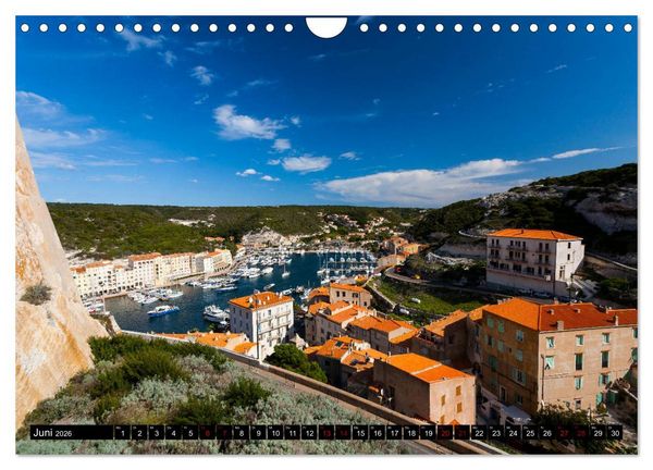 Produktbild: Bonifacio. Korsika (Wandkalender 2026 DIN A4 quer), CALVENDO Monatskalender
