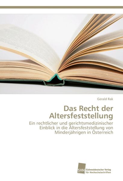 Produktbild: Das Recht der Altersfeststellung