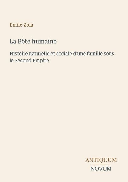 Produktbild: La B&ecirc;te humaine