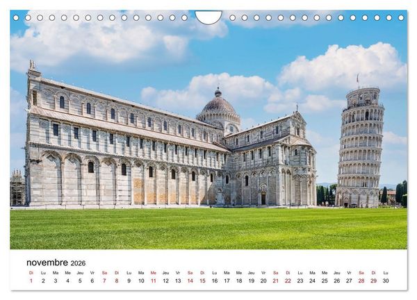 Produktbild: Merveilleuse Italie (Calendrier mural 2026 DIN A4 vertical), CALVENDO calendrier mensuel
