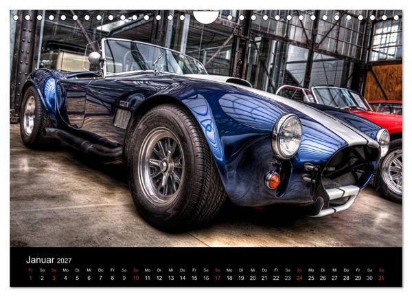 Produktbild: Faszination Oldtimer und Autolegenden (Wandkalender 2027 DIN A4 quer), CALVENDO Monatskalender