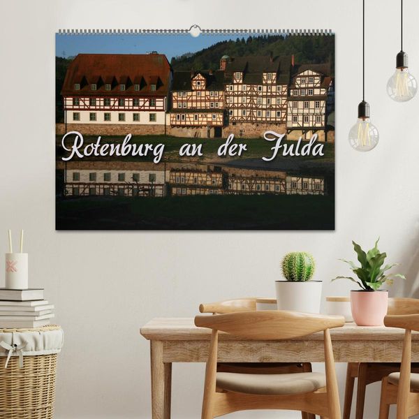 Rotenburg an der Fulda (Wandkalender 2025 DIN A2 quer), CALVENDO Monatskalender