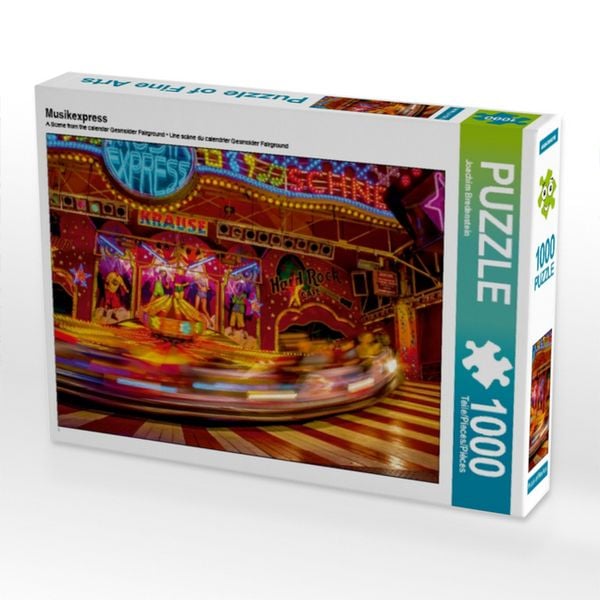 Produktbild: CALVENDO Puzzle Musikexpress | 1000 Teile Lege-Gr&ouml;&szlig;e 64x48cm Foto-Puzzle f&uuml;r gl&uuml;ckliche Stunden