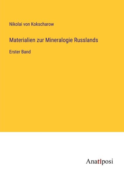 Produktbild: Materialien zur Mineralogie Russlands