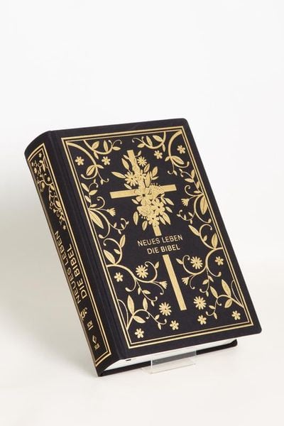 Neues Leben. Die Bibel - Golden Grace Edition, Tintenschwarz