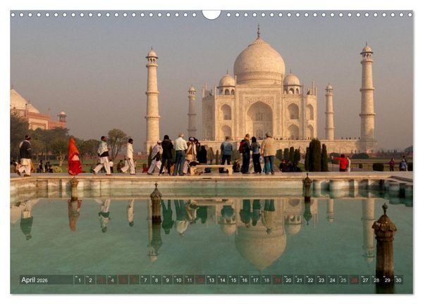 Produktbild: Zauberhaftes Indien (Wandkalender 2026 DIN A3 quer), CALVENDO Monatskalender
