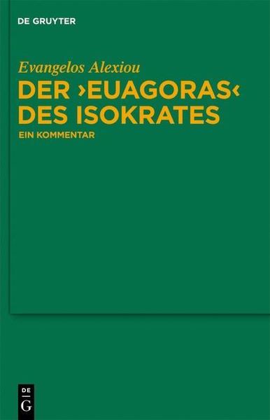 Produktbild: Der "Euagoras" des Isokrates