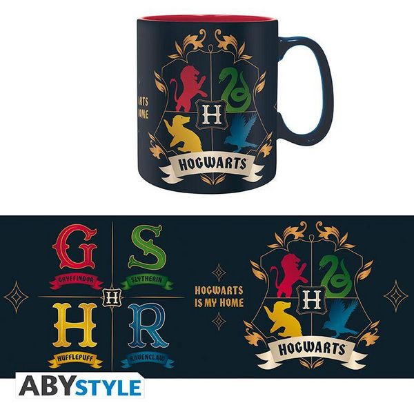 Produktbild: HARRY POTTER - Mug - 460 ml - Houses - cardboard box