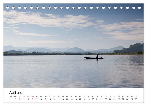Produktbild: Uganda - die Perle Afrikas (Tischkalender 2026 DIN A5 quer), CALVENDO Monatskalender