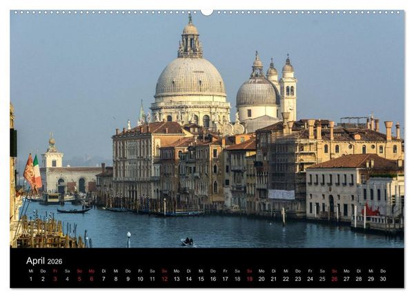 Produktbild: Venedig - la Serenissima (Wandkalender 2026 DIN A2 quer), CALVENDO Monatskalender