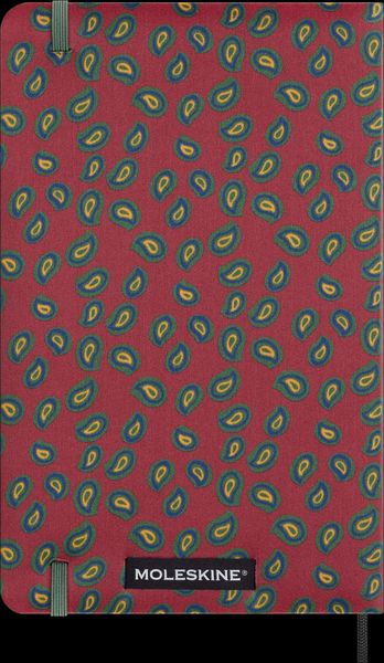 Produktbild: Moleskine Silk Notizbuch large/A5, liniert, fester Einband, Bordeaux