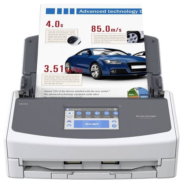 Produktbild: Ricoh ScanSnap iX1600 Duplex-Dokumentenscanner A4 600 x 600 40 Seiten/min USB, WLAN