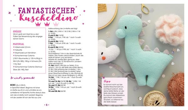 Produktbild: Das Glitzer-H&auml;kelbuch &ndash; H&auml;kelprojekte mit Pailletten, Perlen und Glitzergarnen