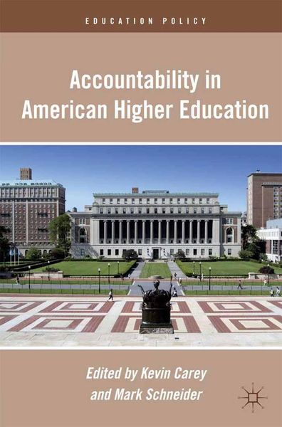 Produktbild: Accountability in American Higher Education