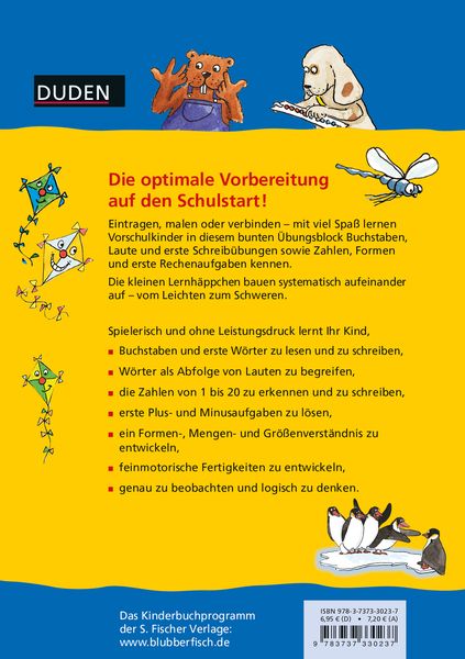 Produktbild: Duden: Mein gro&szlig;er Vorschulblock - Rechnen und Schreiben