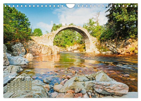 Produktbild: Naturschauspiele in Schottland (Wandkalender 2026 DIN A4 quer), CALVENDO Monatskalender