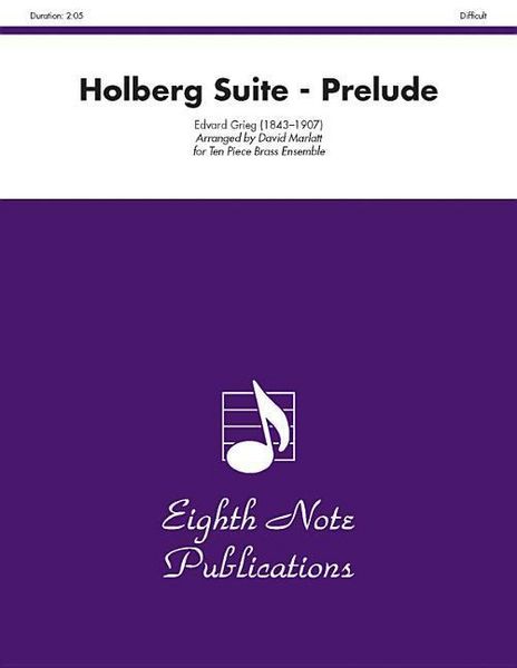 Produktbild: Grieg, E: Holberg Suite (Prelude)