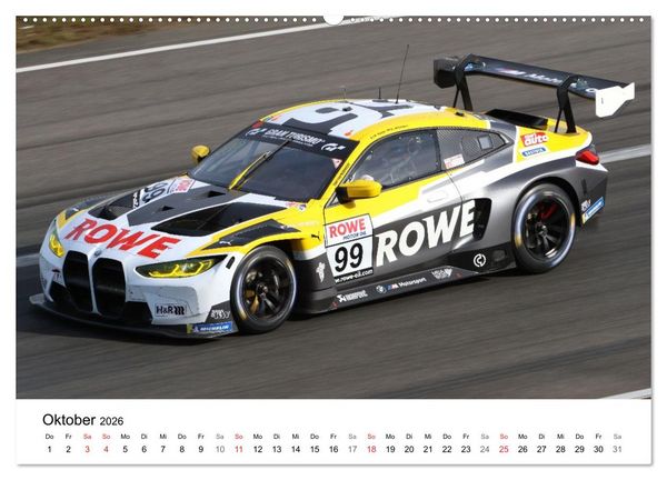 Produktbild: VLN Langstrecken Meisterschaft (Wandkalender 2026 DIN A2 quer), CALVENDO Monatskalender