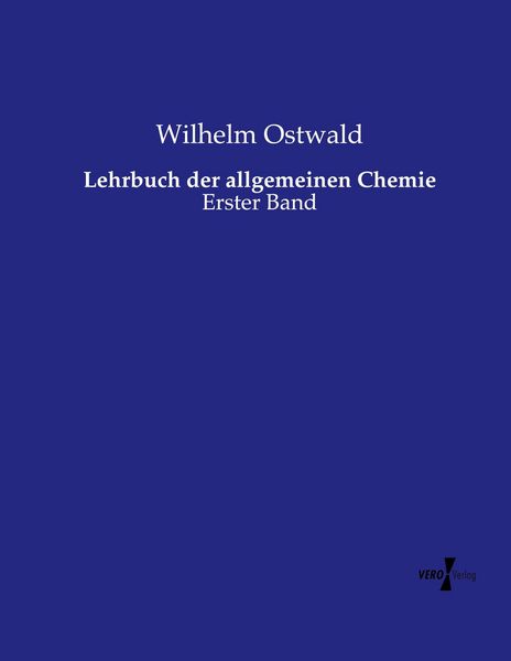 Produktbild: Lehrbuch der allgemeinen Chemie