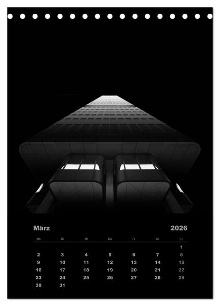 Produktbild: Mystic Skyscraper &ndash; Architektonische Meisterwerke (Tischkalender 2026 DIN A5 hoch), CALVENDO Monatskalender