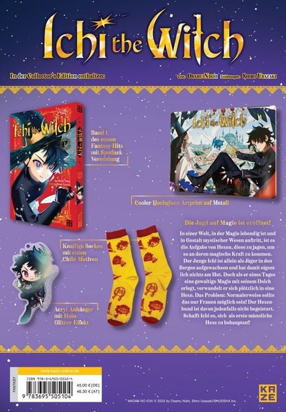 Produktbild: Ichi the Witch &ndash; Band 1 &ndash; Collector's Edition