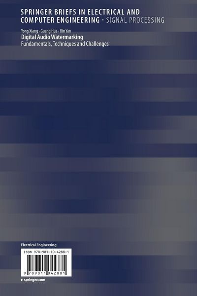 Produktbild: Digital Audio Watermarking