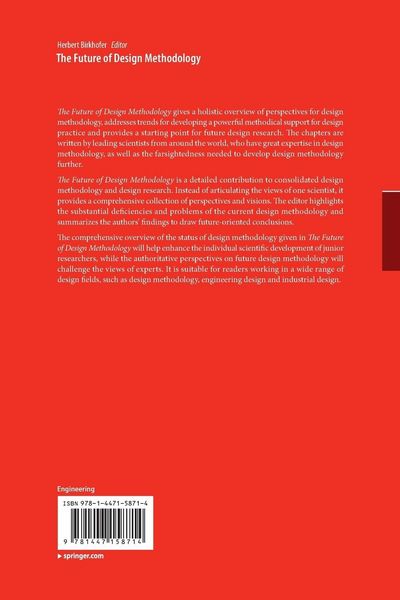 Produktbild: The Future of Design Methodology