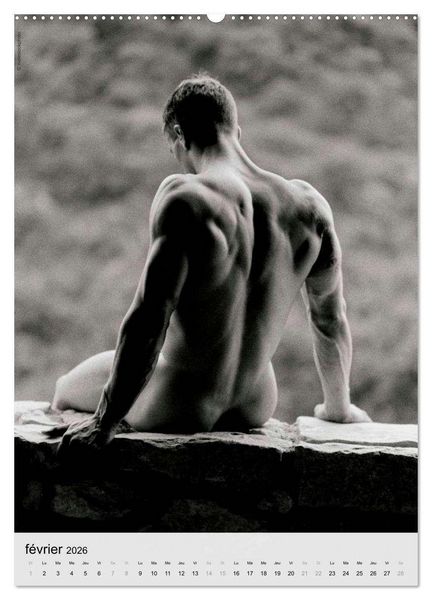 Produktbild: contrastes hommes (Calendrier mural 2026 DIN A2 horizontal) calendrier de bureau