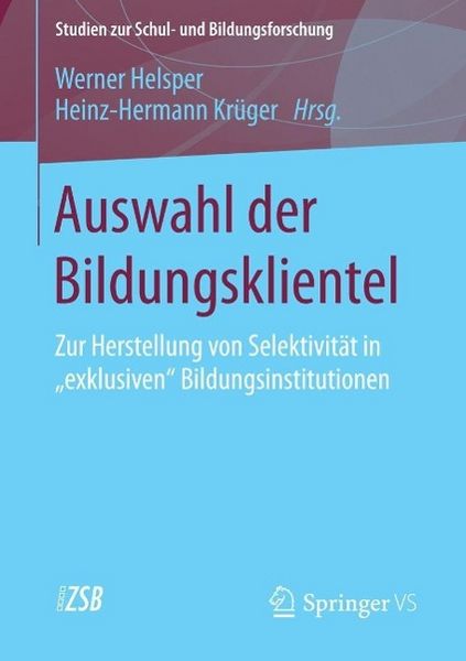 Produktbild: Auswahl der Bildungsklientel